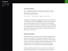 Tablet Screenshot of eltabernero.es